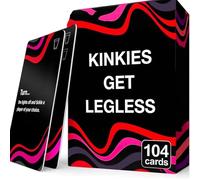 Giochi di carte per adulti Let's Get Legless - Giochi per adulti extra audaci per la notte di giochi di festa con 104 compiti esilaranti e domande rischiose, sfide inappropriate per ravvivare la notte