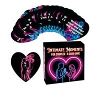 Giochi di carte per coppie per una serata romantica 50 carte conversazione | giochi da tavolo per coppie Uso in Casa, Feste, Gite in Macchina, Viaggio, Picnic, Campeggi