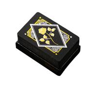 Giochi di carte per feste, gioco di carte da costruzione della , 8,7 x 5,7 x 2,6 cm, giocattoli interattivi per bambini e compatti, gioco portatile per legami familiari, conversazioni