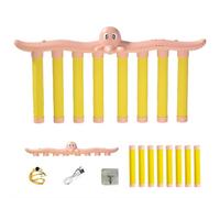 Giochi di cattura bastoncini, giochi per famiglie per bambini e adulti, gioco di reazione, gioco di reazione Drop Catch Win It, regolabile a 3 velocità che promuove la coordinazione occhio-mano