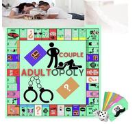 Giochi di coppia per adulti, giochi da tavolo per coppie, carte conversazione per coppie per adulti, giochi da tavolo per adulti, giochi di carte tavolo per coppie per riscaldare i sentimenti (1 pz)