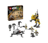 LEGO Star Wars 75431 Battle Pack 327° Star Corps di Clone Troopers - Giocattolo da Collezione con 4 Minifigure, 3 Figure di Droidi e un AT-RT - Regalo per Bambini da 7 Anni Fan della Vendetta dei Sith
