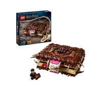 lego harry potter - il libro mostro dei mostri azzannante - lego 76449 con motore pull-back e bocca apribile 518pz anni 9+