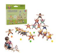 Giochi di equilibrio per bambini | impilabili interattivi | Gioco interattivo per impilare mattoncini da costruzione, per bambini, adulti e ragazzi, per casa, viaggio