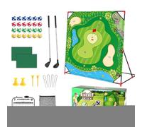 Giochi Di Golf Per Chip - Tappetino Da Golf Portatile Per Interni | Set Tappeto Putting Interattivo Educativo, Giocattoli All'aperto Per Allenamento E Vacanze Divertenti