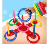 Giochi di lancio dell'anello Set giochi da cortile Attività divertenti per