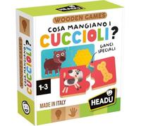 GIOCHI DI LEGNO COSA MANGIANO I CUCCIOLI