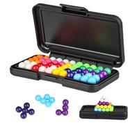 Giochi di Logica Compatibili con IQ Puzzle, Set con 200 Sfide, Gioco di Intelligenza per Bambini e Adulti, Gioco da Viaggio Intelligente dai 6 Anni, Rompicapo per Bambini per Relax e Antistress