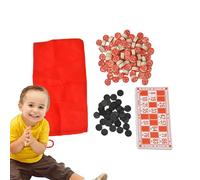 Giochi Di Loto, Set Di Giochi Di Bingo | Set Di Bingo Da Viaggio Per Giochii Da Tavolo Per Feste - Giochii Da Tavolo Strategici Pers L'apprendimento E L'istruzione Giocattoli Pers Compleanni, Na