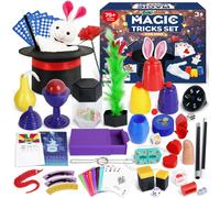 GIOCHI DI MAGIA PER BAMBINI - BASTONE E CAPPELLO MAGICO, SET DI ILLUSIONISMO PER