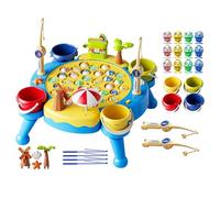 Giochi Di Magnetica, Giochi Da Tavolo Con Pesci Magnetici, Set Elettrico Rotante Per Bambini 3+ Anni Idee Regalo Natale Festa