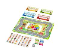 Giochi di matematica di stop Bus - Gioco da tavolo educativo per, Puzzle di matematica Divertente | Aggiunta e sottrazione di apprendimento Giocattolo, logica e gioco di strategia, Gioco di Gioco