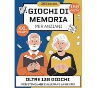 Giochi di Memoria per Anziani: Stimola La Mente Con 130+ Giochi XXL e 3 Livelli Di Difficoltà!