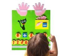 Giochi Di Numeri - Giocattoli Matematici Per Contare Le Dita | Contare Giocattoli Di Apprendimento Per Educazione Precoce, Asilo E Viaggi, Mantiene I Bambini Piccoli Allontanati Da E