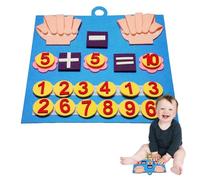 Giochi Di Numeri - Giocattoli Matematici Per Contare Le Dita | Contare Giocattoli Di Apprendimento Per Educazione Precoce, Asilo E Viaggi, Mantiene I Bambini Piccoli Allontanati Da E