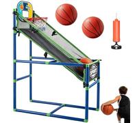 Giochi Di Pallacanestro Per Con Un Palloncino E Altezza Regolabile E Un Giocattolo