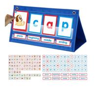 Giochi Di Parole CVC - Strumento Di Apprendimento Educativo Per La Scuola,Flashcard Per La Fonetica Delle Parole,Per Bambini, Ragazzi, Adolescenti E Studenti