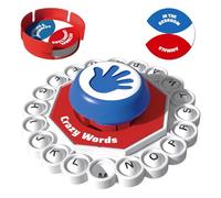 Giochi di parole per adulti - Giochi da tavolo per l'apprendimento 'alfabeto stampa, gioco educativo di costruzione del vocabolario, divertente cerebrale per bambini adulti | Giocattolo di o