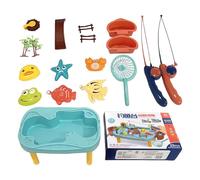 Giochi di Pesca per Bambini Con 2 Canne da Pesca e Attività Educative