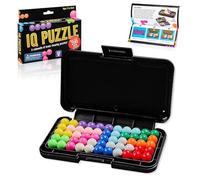 Giochi di Puzzle per Bambini, IQ Puzzler Pro, Iq Stars Smart Games, IQ Puzzle Game, Con 120 Stimolanti Giochi di Logica in 3d, Questo è un Gioco di Logica Antistress per Bambini e Adulti