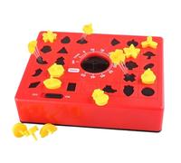 Giochi di Puzzle per l'Abbinamento delle Forme, Giocattolo Educativo Per La Prima Infanzia, Gioco Da Tavolo Educativo, Per Bambini Età Prescolare Compleanno E Vacanza Viaggio Attività Gruppo Scuola A