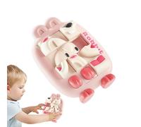 Giochi di puzzle scorrevoli con animali, puzzle scorrevoli 3D, puzzle di apprendimento dei cartoni animati, giochi palmari educativi per migliorare la capacità di pensiero per bambini e ragazzi