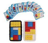 Giochi di Puzzle scorrevoli per, Puzzle scorrevoli portatili,Giocattoli di puzzle per - Puzzle creativo sbloccare Scorrevole, Gioco di Cervello, Giocattolo con Carte per Compleanno