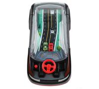 Giochi di Ruolo Auto Volante Bambini 15 Pollici Giocattolo Guida (Nero) | Plastica ABS di alta qualità, bordi arrotondati, durevole per giocare selvaggio, sicura per le mani dei bambini
