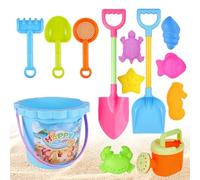 Giochi Di Sabbia Da Spiaggia Per Bambini | Portatile Divertente Interattivo - Giocattoli Per Castelli Di Sabbia Da Spiaggia | Per Le Vacanze Estive, Viaggi E All'Aria Aperta Con Acqua, Piscina, Giardi