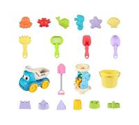 Giochi Di Sabbia Interattivi - Giochi Da Spiaggia Portatili Per Bambini, Set Di Attività Sandbox, Strumenti Per Costruire Castelli In Stampo, Dimensioni Da Viaggio Leggere | Giocattoli Da Spiaggia Per