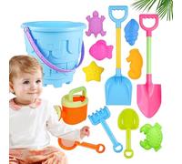 Giochi Di Sabbia Per Spiaggia - Gioco all'Aperto con Stampini di Animali | Giocattoli Per Costruire Castelli Sulla Spiaggia Per Bambini,Per L'Estate, Il Compleanno, L'Inizio Della Scuola, Ragazze, Rag