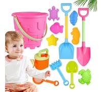 Giochi Di Sabbia Per Spiaggia | Gioco all'Aperto con Stampini di Animali - Giocattoli Per Costruire Castelli Sulla Spiaggia Per Bambini | Per Bambine E Bambini Oltre 3 Anni, Ideale Per Estate, Complea