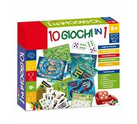 GIOCHI DI SOCIETà DA TAVOLO 2-4 GIOCATORI 10IN1 LOGICA INTUITO GIOCATTOLO GIOCO