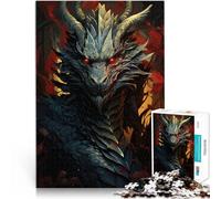giochi divertenti per famiglie Opera d'arte dei draghi puzzle 2000 pezzi per adulti 70x100cm con poster abbinato e foglio di quiz per 14+