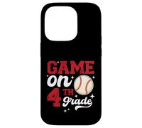 Giochi divertenti sul baseball di quarta elementare Primo giorno di scuola Custodia per iPhone 14 Pro