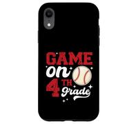 Giochi divertenti sul baseball di quarta elementare Primo giorno di scuola Custodia per iPhone XR