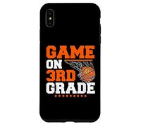 Giochi divertenti sul primo giorno di scuola di basket di terza elementare Custodia per iPhone XS Max