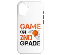 Giochi Divertenti Sul Secondo Grado Basket Primo Giorno Di Scuola Custodia per iPhone 16
