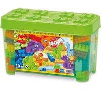 Giochi Ecoiffier - 1387 - Coffre Dinosauri 150 pezzi - Abrick - Gioco di Costruzione per Bambini - Da 18 Mesi - Origine Francia Garantita