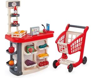Giochi Ecoiffier - Mercato con Cassa + Carrello