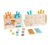 Giochi Educativi | Blocchi Numerici per Imparare Matematica e Conteggio - Attività per Sviluppo Cognitivo e Abilità Manuali Bambini con Giochi Sensoriali per Casa e Scuola