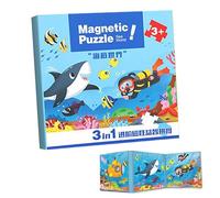 Giochi Magnetici - Giochi Attività Viaggio, Educativi Per Apprendimento E Sviluppo Cognitivo - Apprendimento Sviluppo Educativo Asilo Auto Aereo Regalo Compleanno