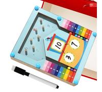 Giochi Matematici - Giocattoli Educativi per l'Apprendimento 'Addizione di Base per l'Età Prescolare,Giocattolo Educativo Con E Perline Per Attività Di Apprendimento A Casa Scuola Viaggio Asilo