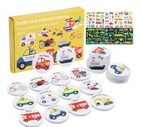 Giochi Memoria in Legno, Memory Gioco per Bambini, Giochi Educativi per Bambini 2 3 4 Anni, Giochi Montessori, Gioco Montessori, Gioco Memory per Bambini, Gioco Educativo per Ragazzi e Ragazze