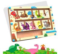 Giochi Montessori 2 3 4 Anni, Labirinto Magnetico Bambini, Colori e Numeri Giocattoli, Regalo Bambino Giocattoli, per I'Ordinamento dei Colori, per Piccoli Motricità Fine