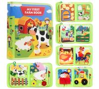 Giochi Montessori Bambini Busy Book Quiet Book Libro Sensoriale Educativo attività Valigetta Didattici Regalo Bambino Bambina