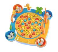Giochi Montessori Bambini, Pesca Pesciolini Giocattoli Bambino, 35 Pesci Gioco Pesca Pesci Calamita, per Bambini di 2 3 4 5 6 7 8 9 10 Anni, per Tegali, Giocattoli per la Motricità (Grande Blu)