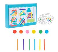 Giochi Montessori, Giocattoli Montessori per Bambini, Giocattolo Educativo, Giochi Educativi Prescolari, Puzzle Montessori, Giochi Bambini, Giochi Incastri in Legno per Bambin, Giocattoli di Legno