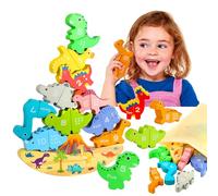 Giochi Montessori, Legno Magnetici Dinosauri per Bambini Giochi Educativi Montessori, Giocattoli per Abbinare I Numeri Giochi In Legno, Giochi Educativi Regalo per Bambini e Ragazzi