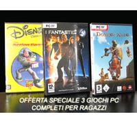 GIOCHI PC DISNEY CLASSICI ACTION GAME + I FANTASTICI 4 +DONKEY XOTE GIOCHI NEW